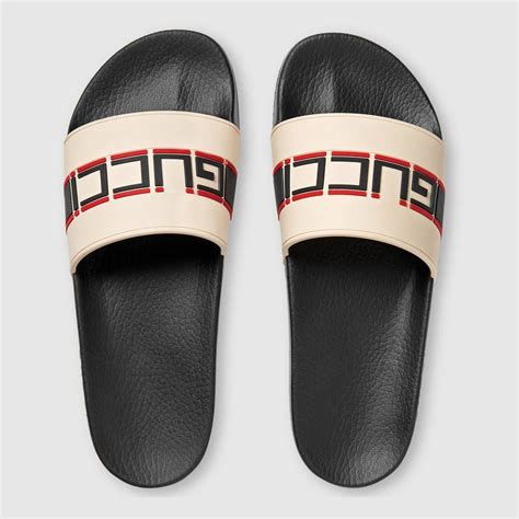 gucci slides black and red|gucci slides nordstrom rack.